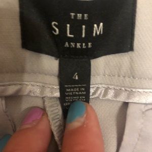 White House Black Market slim ankle dress pants